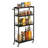 Black 34.56'' H x 16.65'' W Utility Cart-99341881