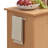 Alberto Wood Kitchen Cart-2093199517