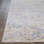 Tapis bleu / brun à motif floral Lincoln-1065320049