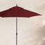 Parasol de marché en aluminium de 9 pieds Camry-1301063195