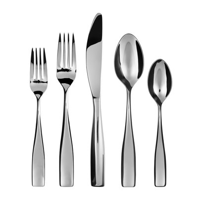 Beckett Mirror 40pc Flatware Set, Service for 8