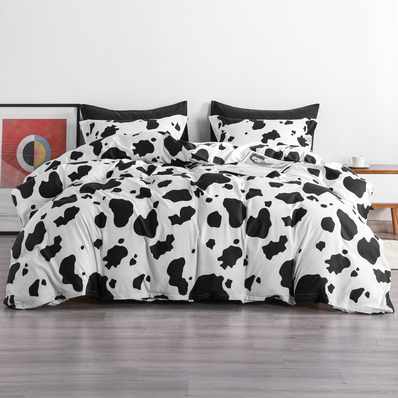 Ensemble de housse de couette Schulenburg, Housse de couette grand + 2 grandes taies décorat