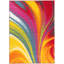 Tapis touffeté à motif abstrait Akieba-24121793
