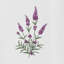 Lavender Botanical Towel