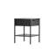Bethony 40cm W Steel Bedside Table-732709753