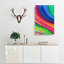 Rainbow Motion In Abstract - Wrapped Canvas-55339344