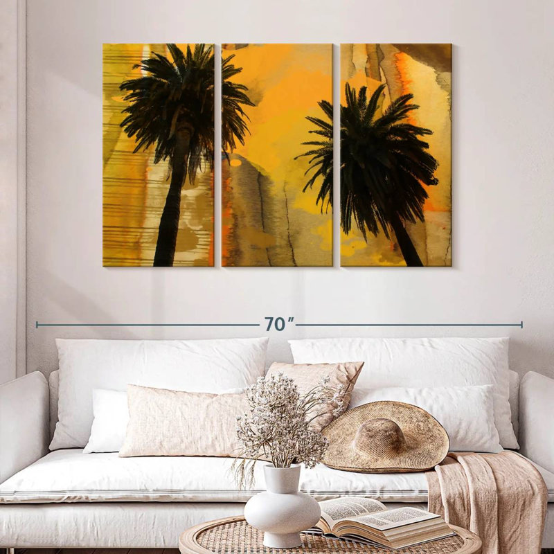Gillard Palm Duo, H 32 po x l 50 po