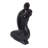 The Kiss Romantic Hand Carved Wood Sculpture