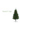 Arbre de Noël artificiel pin vert avec lumières claires/blanches-1221148905