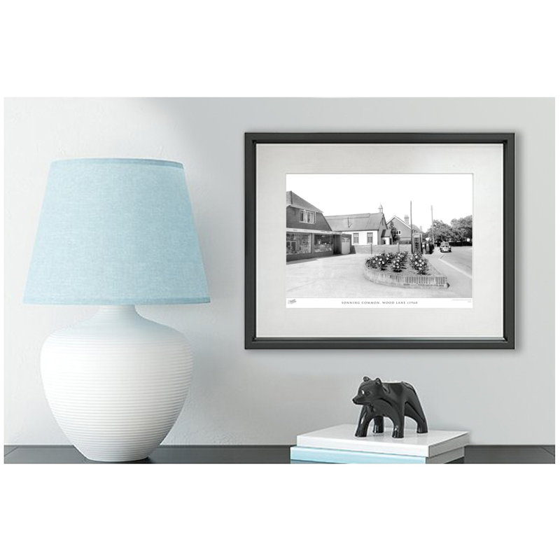 Sonning Common, Wood Lane C1960 by Francis Frith - Single Picture Frame Print, 45cm H x 60cm W x 2.3cm D