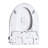 Smart Bidet Toilet Seat With Side Knob, Adjustable Heated Seat, Water Temperature And Adjustment, Automatic Nozzle Cleaning, Night - Multiple Cleaning Modes For Post Female Massage Flexible Position