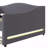 Full Teddy Fleece Upholstered Daybed Frame, Light, Trundle-1044134411-1044134409