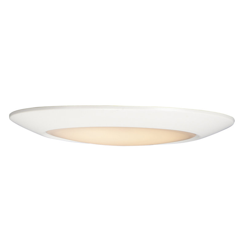Plafonnier encastré, 25 W, H 1,75 po x l 13 po x P 13 po, Blanc