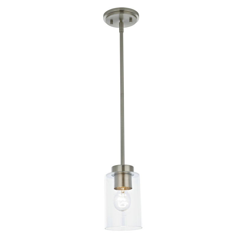 Luminaire suspendu cylindrique 1 lumière