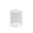Clear Acrylic Cylinder Display, Plastic Round Container and Riser