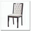 Chaises de salle à manger capitonnées à dossier haut-38102316
