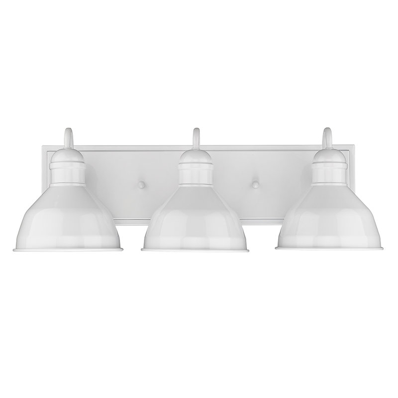 Hachiro Dimmable Vanity Light, 3, White