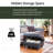 Faux Leather Ottoman-70231554