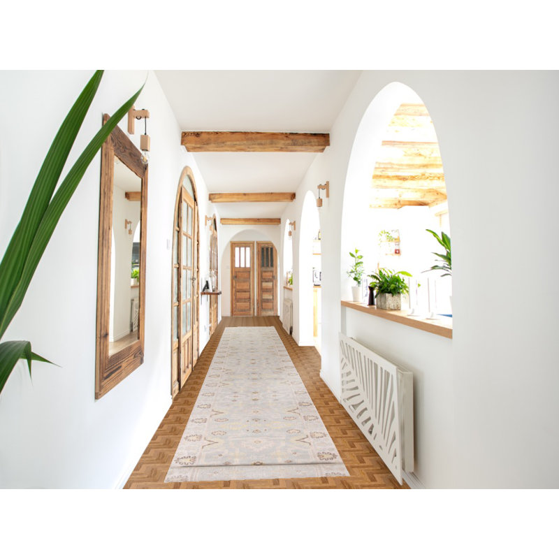 Tapis de couloir oriental All-Over Oushak