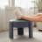 Modern Unique Design 20.5" W Velvet Upholstered Ottoman-1516446386