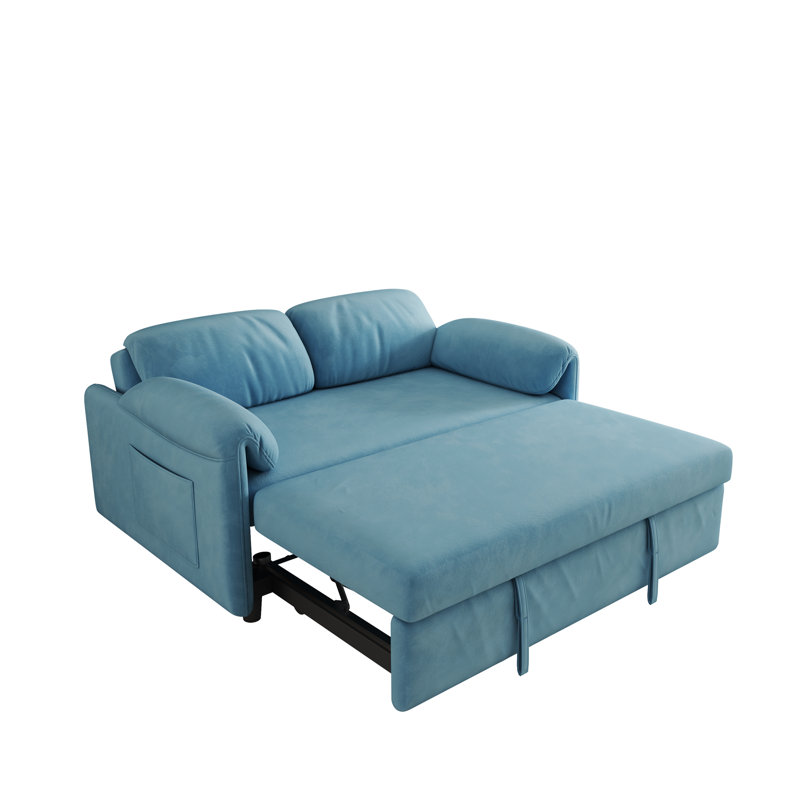 Canapé-lit polyvalent à double usage avec option de lit rétractable, idéal pour des sièges confortables et un espace de couchage supplémentaire dans les salons