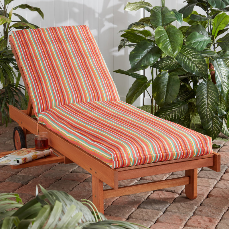 Coussin de chaise longue d'extérieur, Melon d'eau