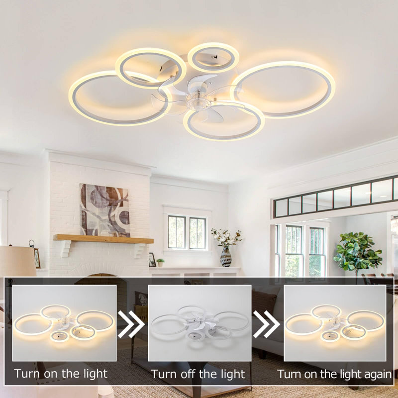 Ceiling Fan with LED Lights