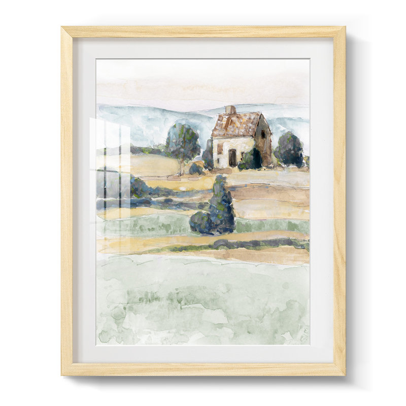 Doris Duke Garden - Toile tendue avec châssis, Naturel, H 28,5 po x l 20,5 po