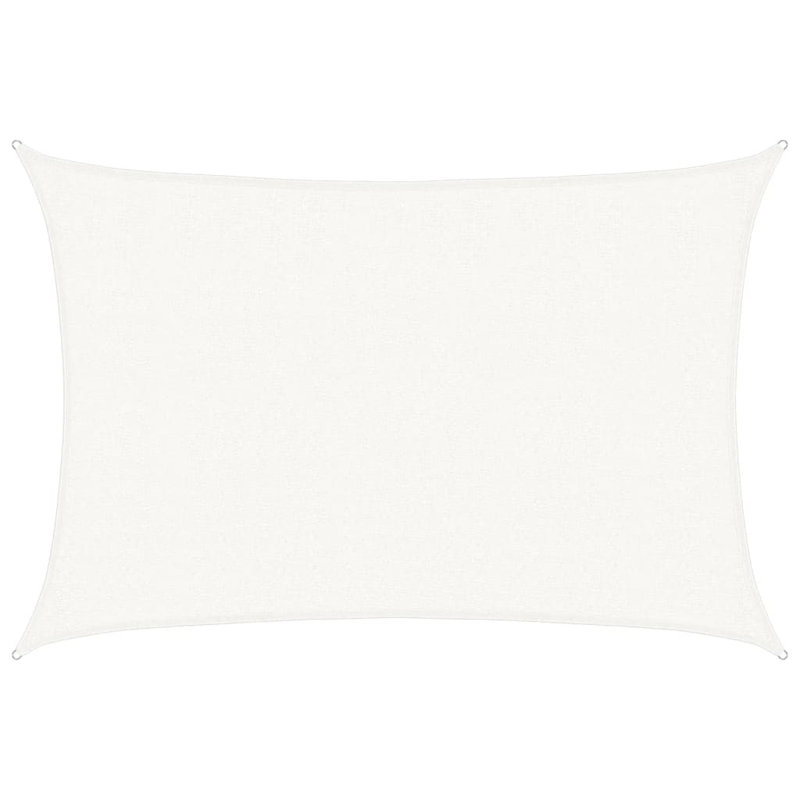 Attalus Rectangular Shade Sail, White, 8m x 6m