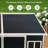 Jaxenor 8x4 FT Resin Storage Sheds Outdoor with Floor Included, Plastic Sheds & Outdoor Storage Clearance with 2 Windows and Lockable Door, Backyard Storage Sheds for Garden Tools, Bike