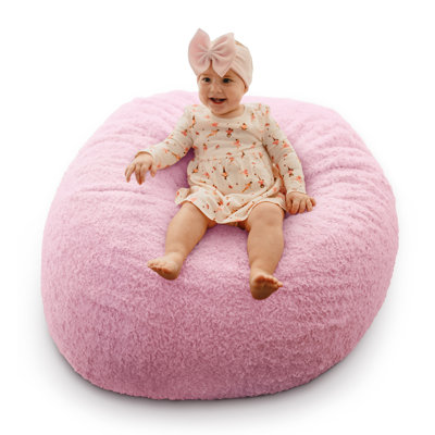 CordaRoy's Faux Fur Convertible Bean Bag Chair