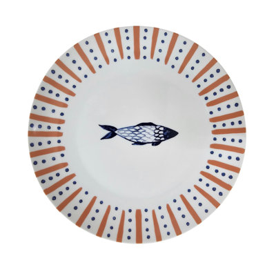 Ulster Weavers Catch of the Day Dinner Plate - Porcelain Multi