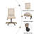 SWIVEL&LIFT OFFICE CHAIR