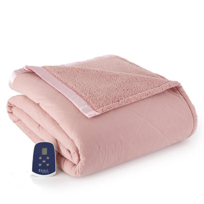 Couverture électrique en sherpa Micro Flannel®