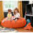 Orange Microsuede