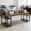 Bureau d'ordinateur pour deux personnes
