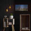 «Night Night Chicago», art mural en métal-2115490073