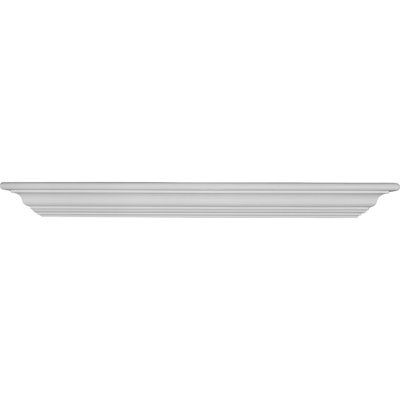 Classic U-Shaped Marbleizing Floating Shelf