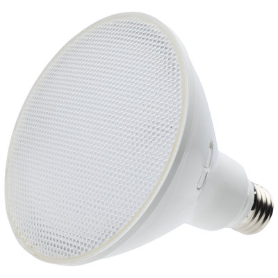 25 Watt PAR38 LED 3000K/5000K CCT Selectable High Lumen Medium Base White Finish 120 Volt
