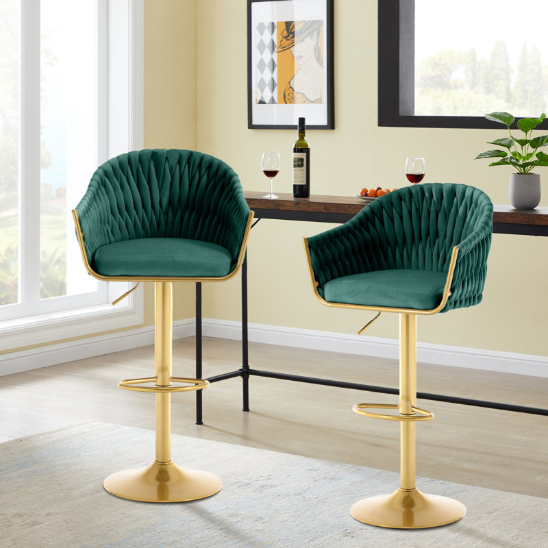 Tabouret Adalay, Vert