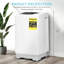 2 in 1 Portable Compact Full Automatic Washing Machine