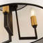 Plafonnier semi-encastré 3 lumières l 15,7 po