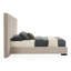Chilukki - Lit moderne en tissu beige-1224369472