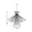Bowry 8 - Light Dimmable Geometric Chandelier-1065428263