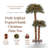 Home Heritage 5' and 3' Prelit Artificial Double Christmas Palm Trees 150 Lights