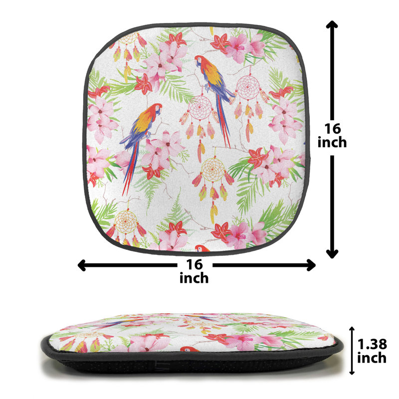 Coussin de siège papillon