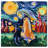 " Animals Friends That Are Meant To Be, Modern & Contemporary Blue " by Oliver Gal-50962997-50962994
