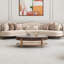 Camellia Field Oval Coffee Table