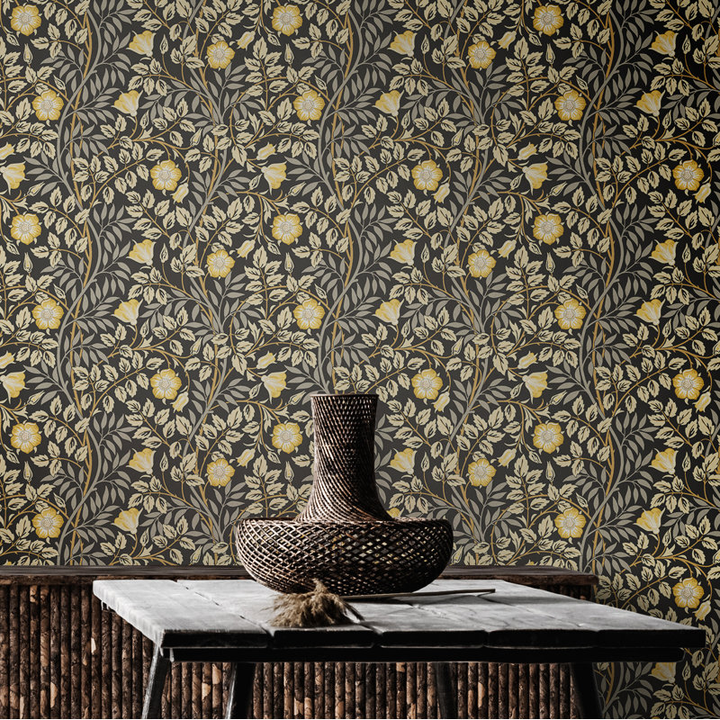 Padstow 10m x 50cm Matte Wallpaper Roll, Chalkboard