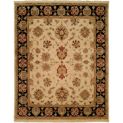 Wool Floral Area Rug